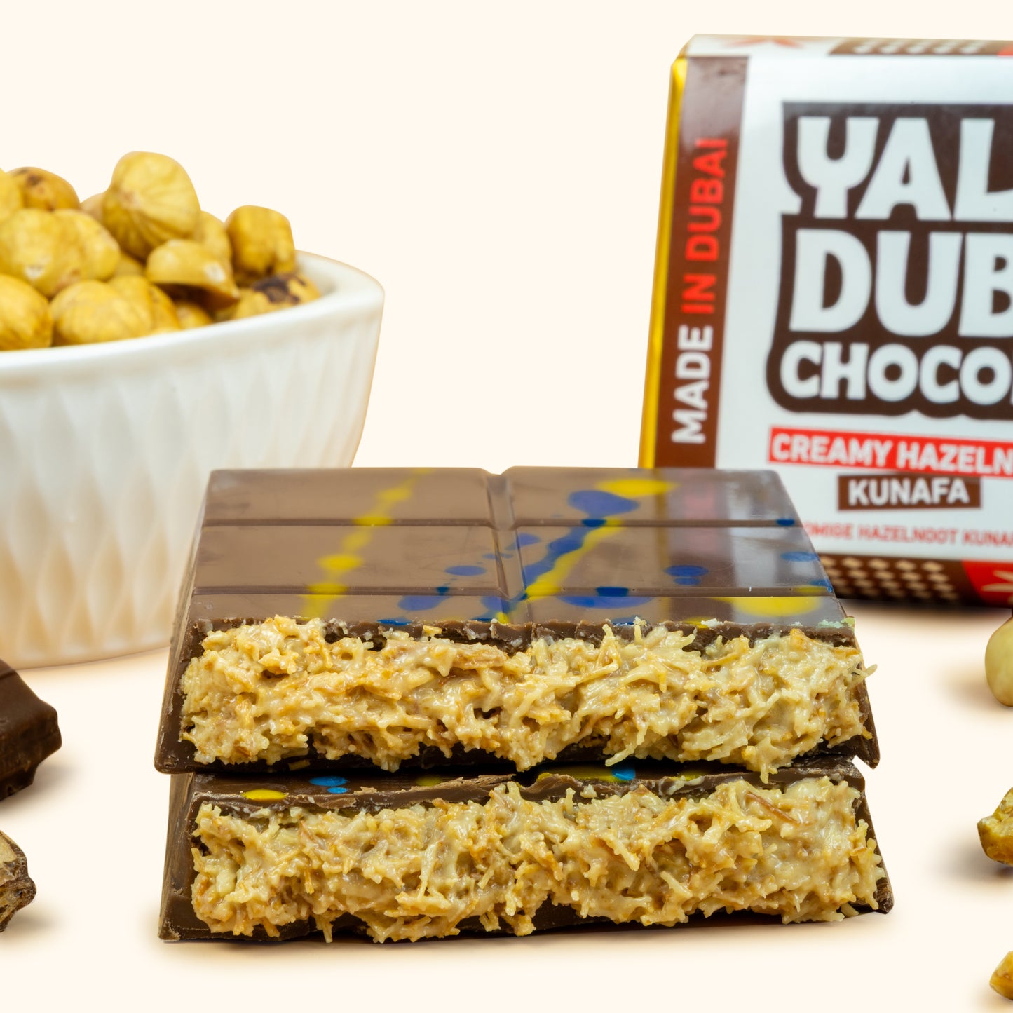 Creamy Hazelnut Dubai Chocolate - 180 g