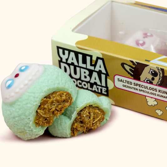 Choco Labubu - Lotus Dubai Chocolate - White Chocolate - Green