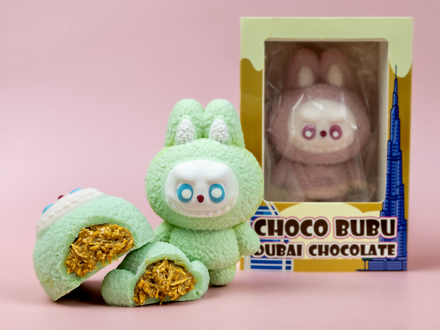 Choco Labubu - Lotus Dubai Chocolate - Milk Chocolate - Brown