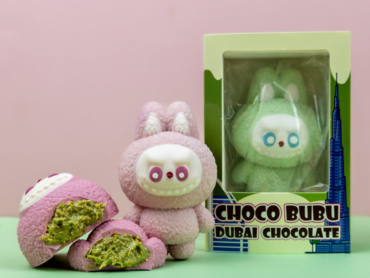 Choco Labubu - Viral Dubai Chocolate - Milk Chocolate