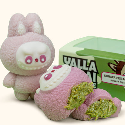 Choco Labubu - Viral Dubai Chocolate - White Chocolate - Pink