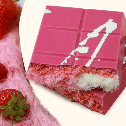 Strawberry Cotton Candy Dubai Chocolate - 140 g