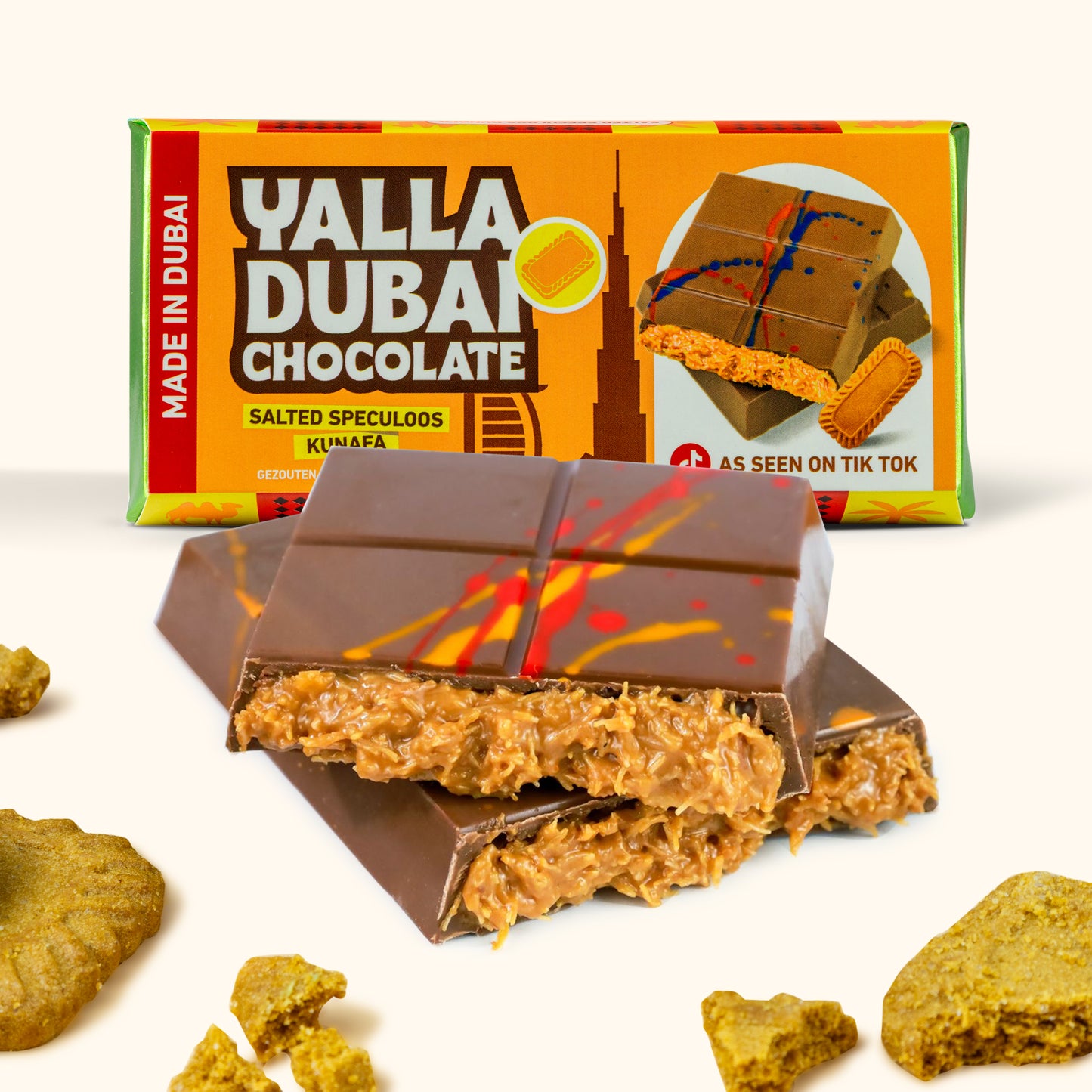 Salted Lotus Dubai Chocolate - 180 g