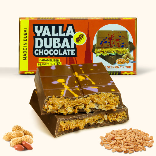 Caramelised Peanut Butter Dubai Chocolate - 160 g