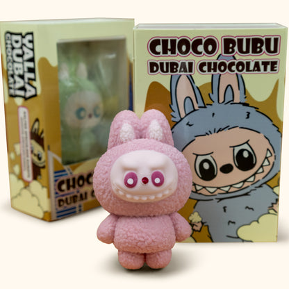 Choco Labubu - Lotus Dubai Chocolate - White Chocolate - Pink